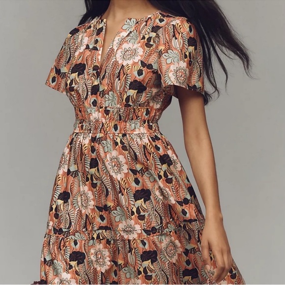 NWT Anthropologie The Somerset Maxi Dress Size 2X - Picture 6 of 7